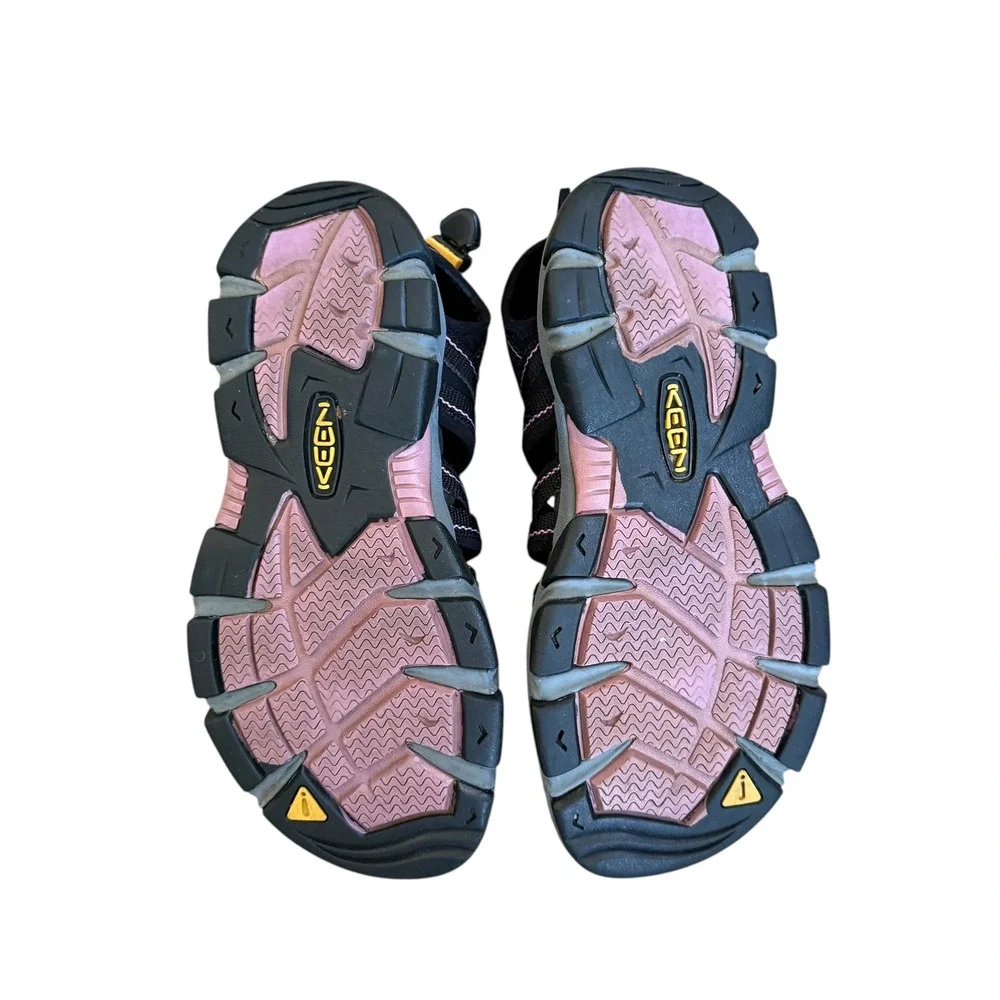 Keen Womens Black Purple Waterproof Hiking Water Sandals Shoes 1012229 6.5 - Picture 6 of 8